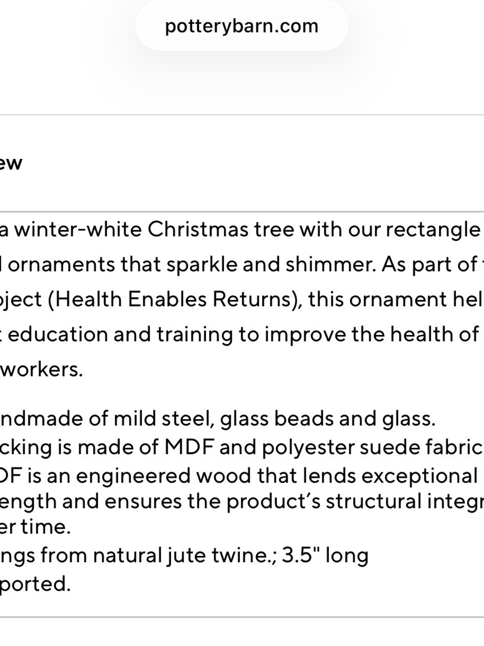 Lot of 9 - Pottery Barn Jeweled Picture Frame Ornament - Clear Crystal - NWT - Picture 3 of 8